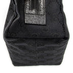 Pouch Mini Cosmetic Pouch Black Monogrammed Canvas