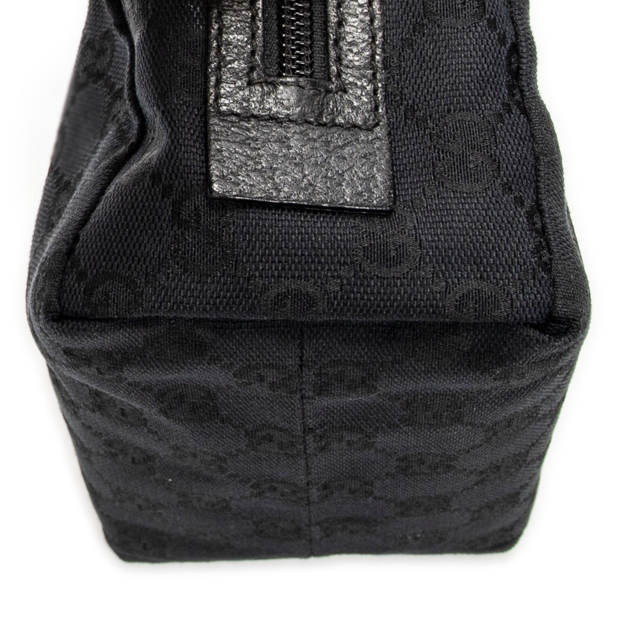 Pouch Mini Cosmetic Pouch Black Monogrammed Canvas
