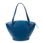 Shoulder Bag St-Jacques Shopping GM Blue Epi