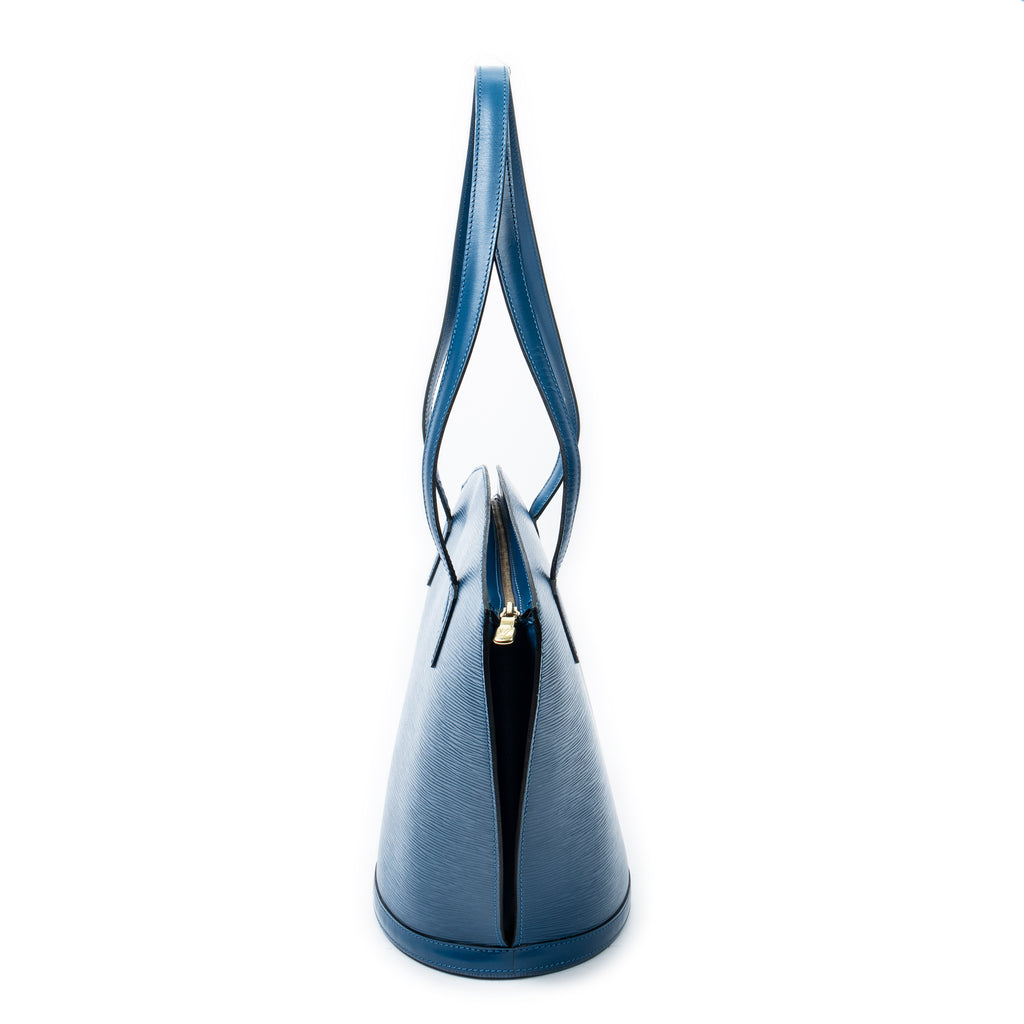 Shoulder Bag St-Jacques Shopping GM Blue Epi