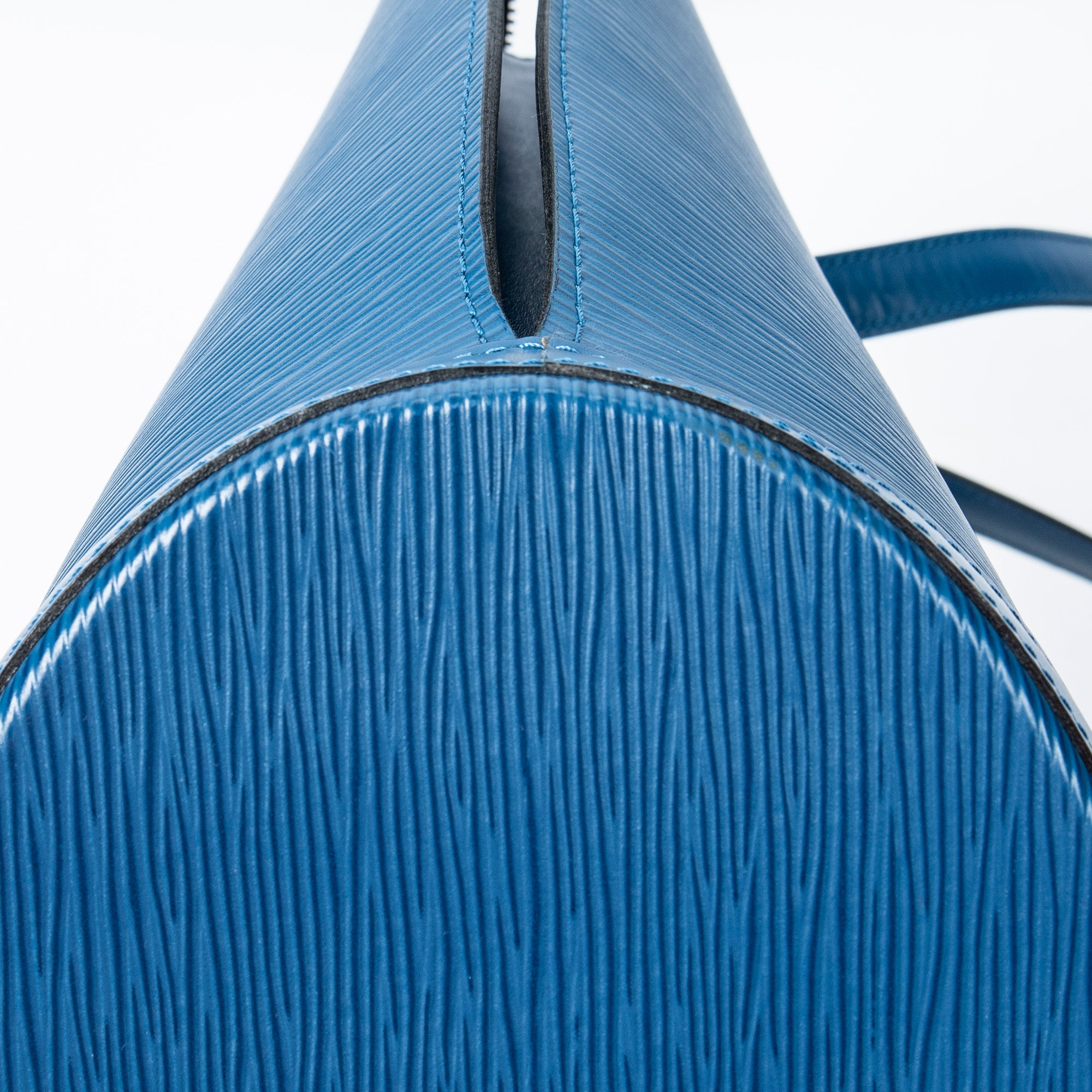 Shoulder Bag St-Jacques Shopping GM Blue Epi