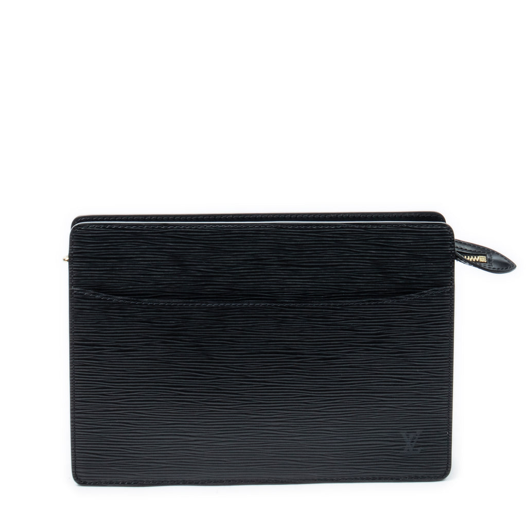 Clutch Pochette Homme Black Epi