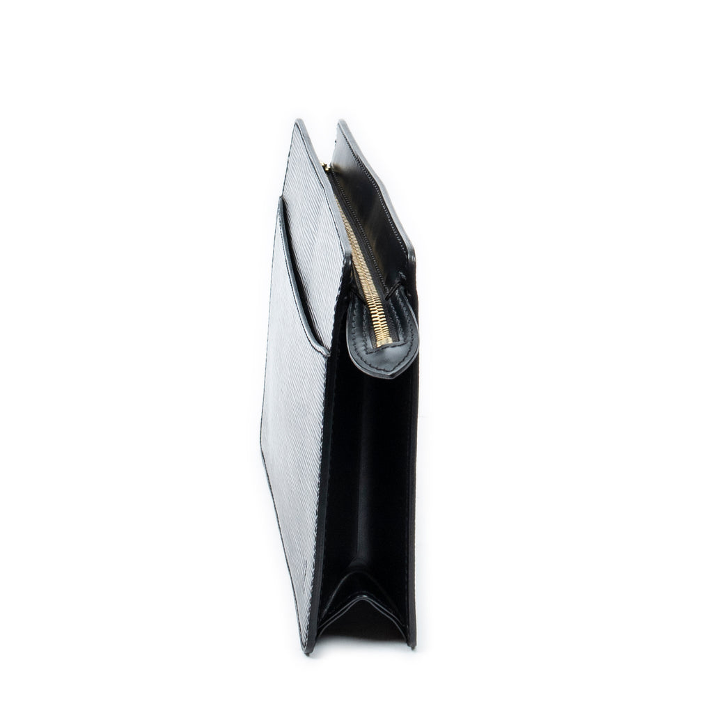 Clutch Pochette Homme Black Epi