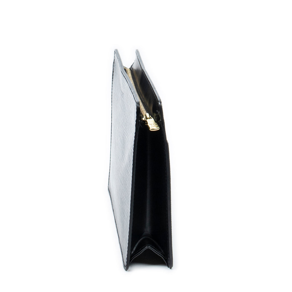 Clutch Pochette Homme Black Epi
