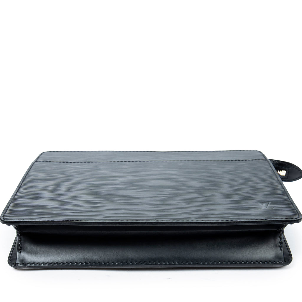 Clutch Pochette Homme Black Epi