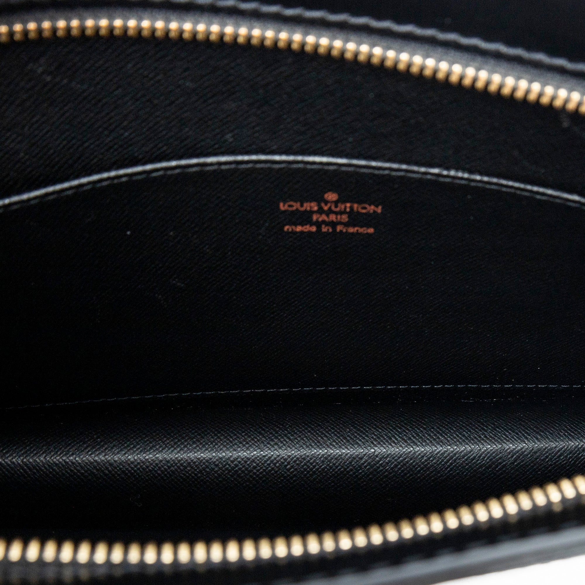 Clutch Pochette Homme Black Epi