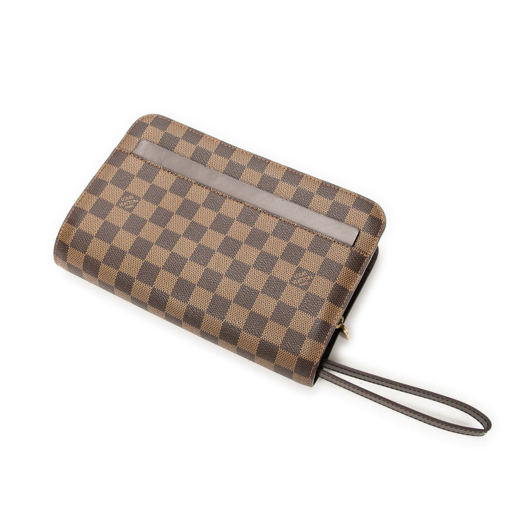 Clutch Saint Louis Clutch Brown Damier Ebene