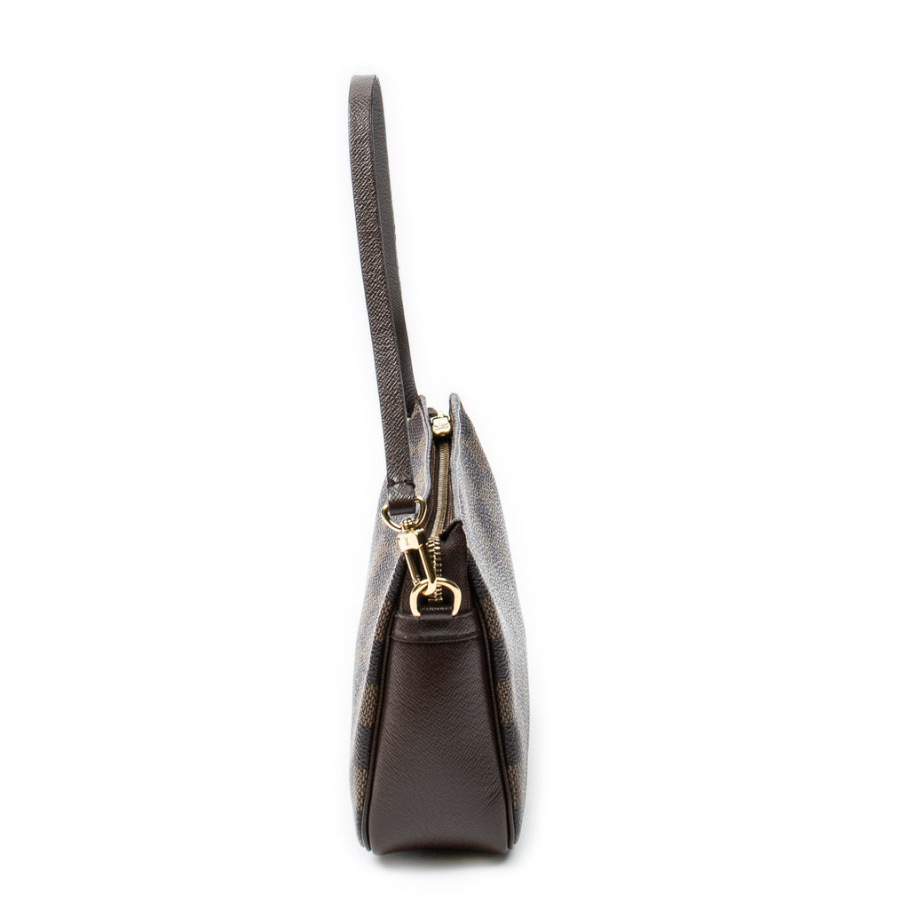 Pouch Trousse Make Up Pouch Brown Damier Ebene