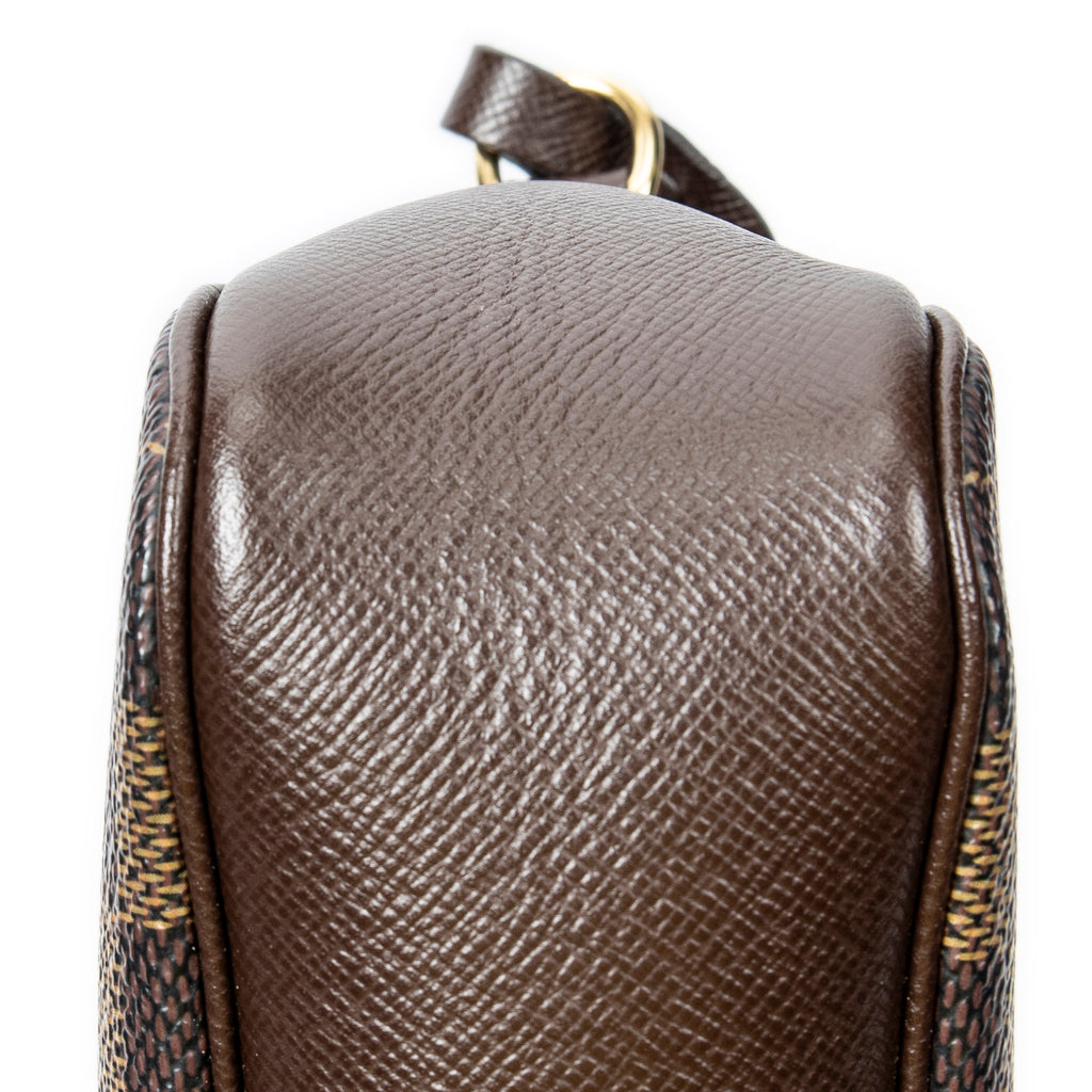 Pouch Trousse Make Up Pouch Brown Damier Ebene
