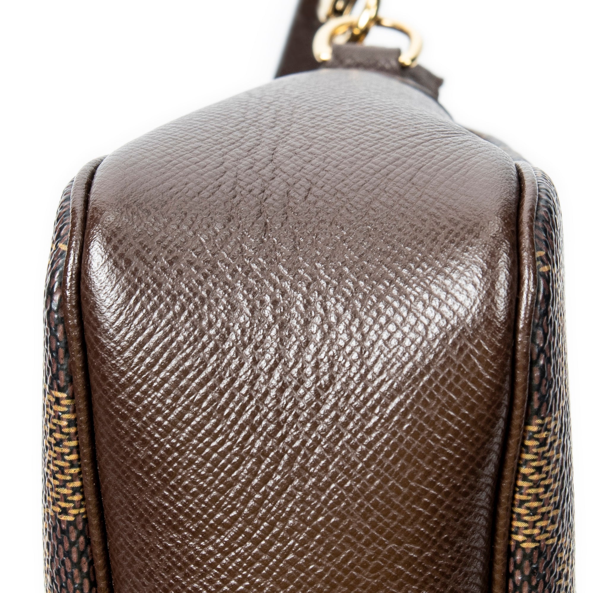 Pouch Trousse Make Up Pouch Brown Damier Ebene