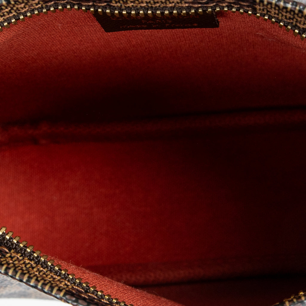 Pouch Trousse Make Up Pouch Brown Damier Ebene
