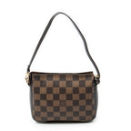 Pouch Trousse Make Up Pouch Brown Damier Ebene