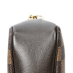 Pouch Trousse Make Up Pouch Brown Damier Ebene