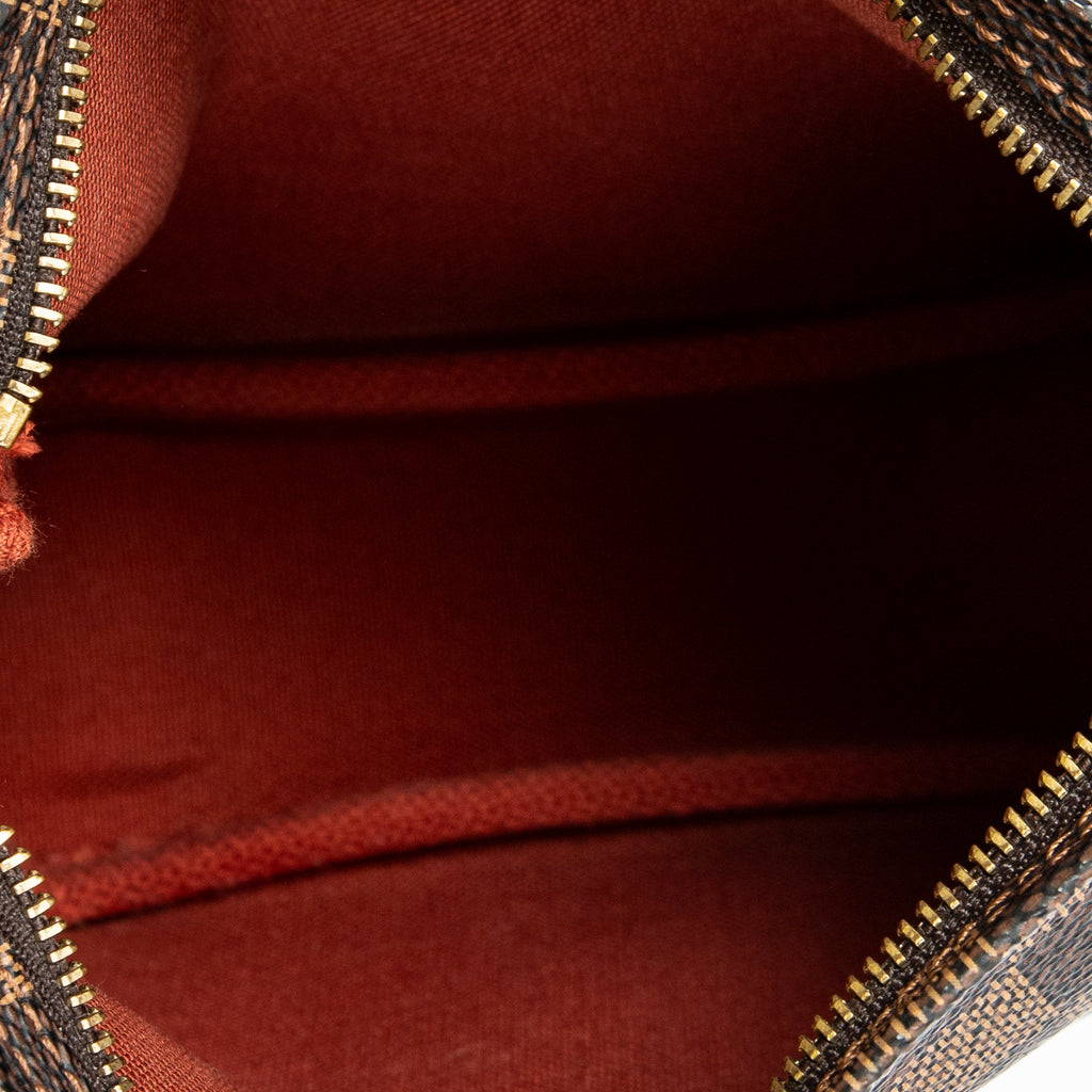 Pouch Trousse Make Up Pouch Brown Damier Ebene