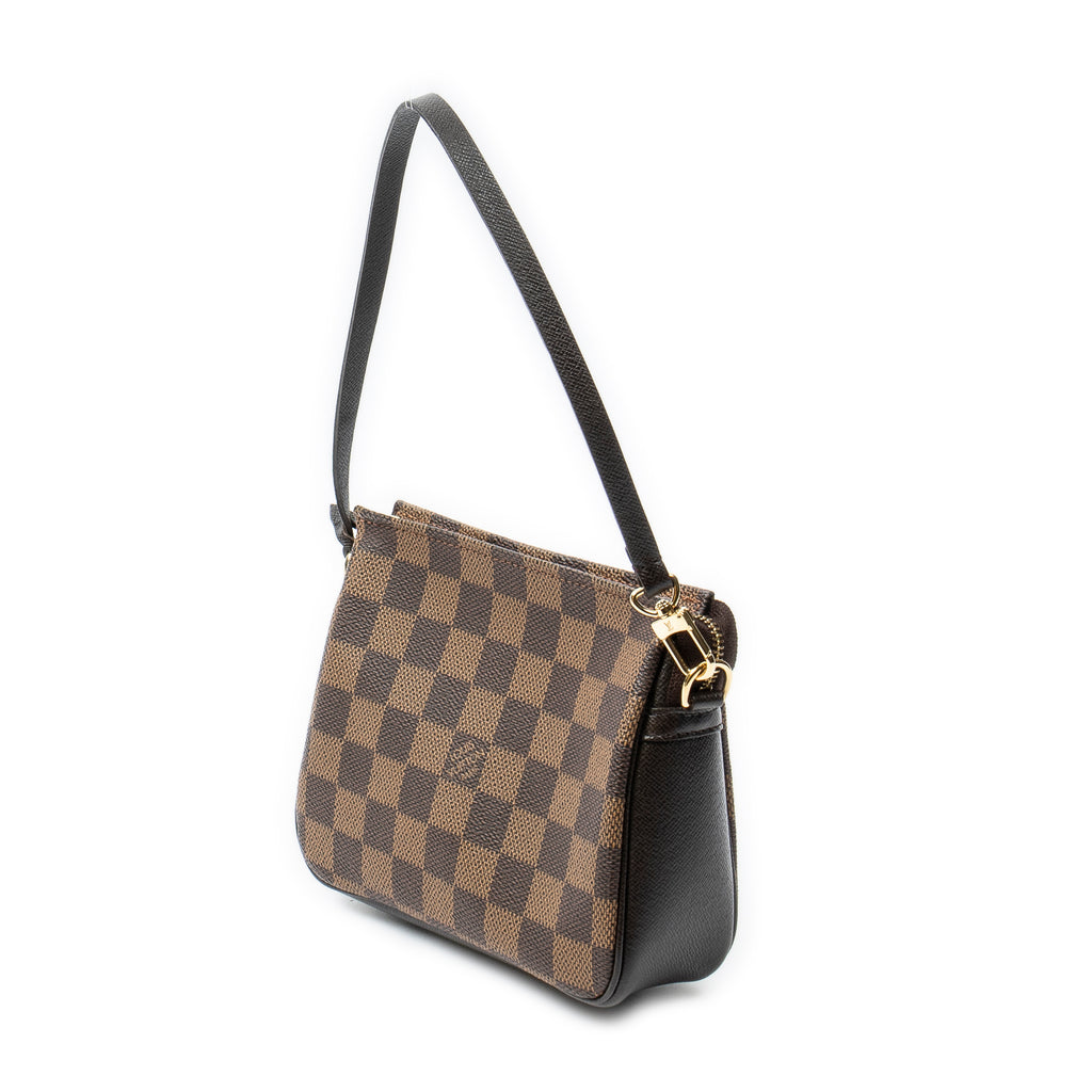 Pouch Trousse Make Up Pouch Brown Damier Ebene