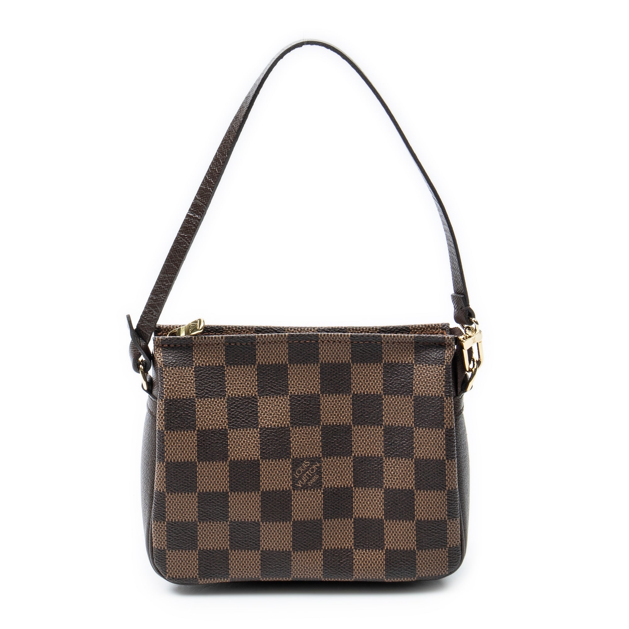 Pouch Trousse Make Up Pouch Brown Damier Ebene