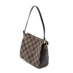 Pouch Trousse Make Up Pouch Brown Damier Ebene