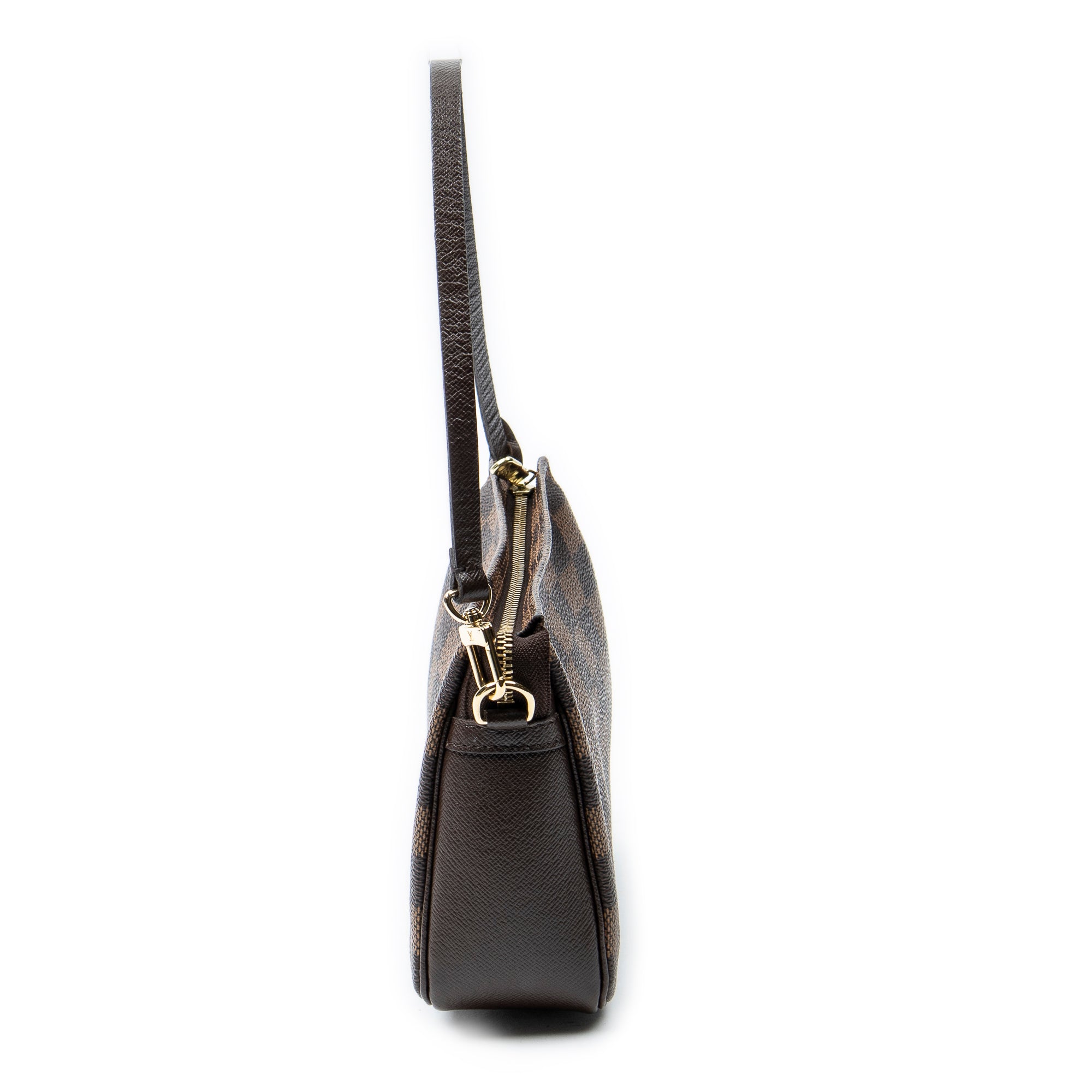Pouch Trousse Make Up Pouch Brown Damier Ebene