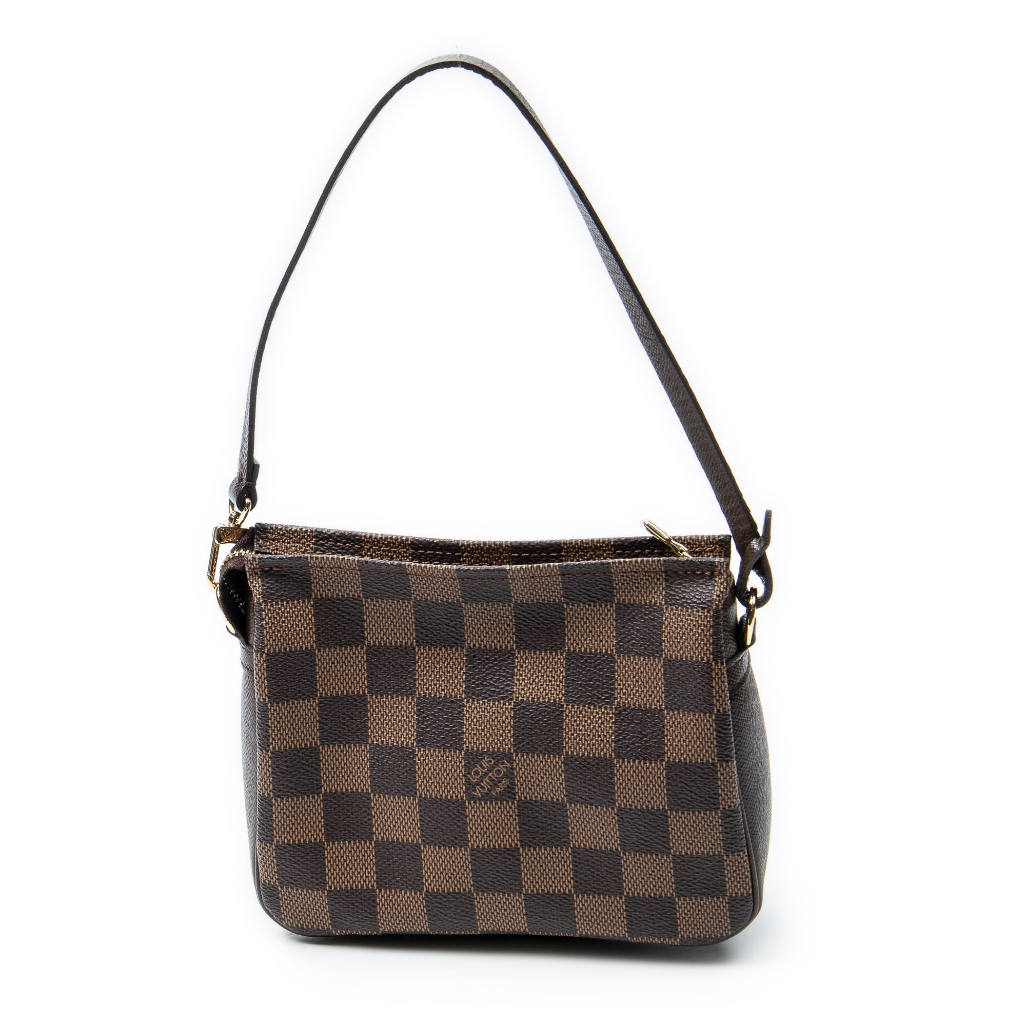 Pouch Trousse Make Up Pouch Brown Damier Ebene