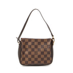 Pouch Trousse Make Up Pouch Brown Damier Ebene