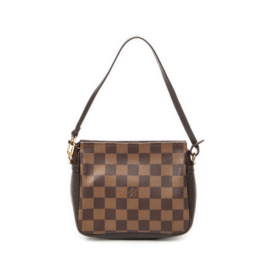 Pouch Trousse Make Up Pouch Brown Damier Ebene