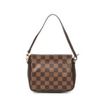 Pouch Trousse Make Up Pouch Brown Damier Ebene