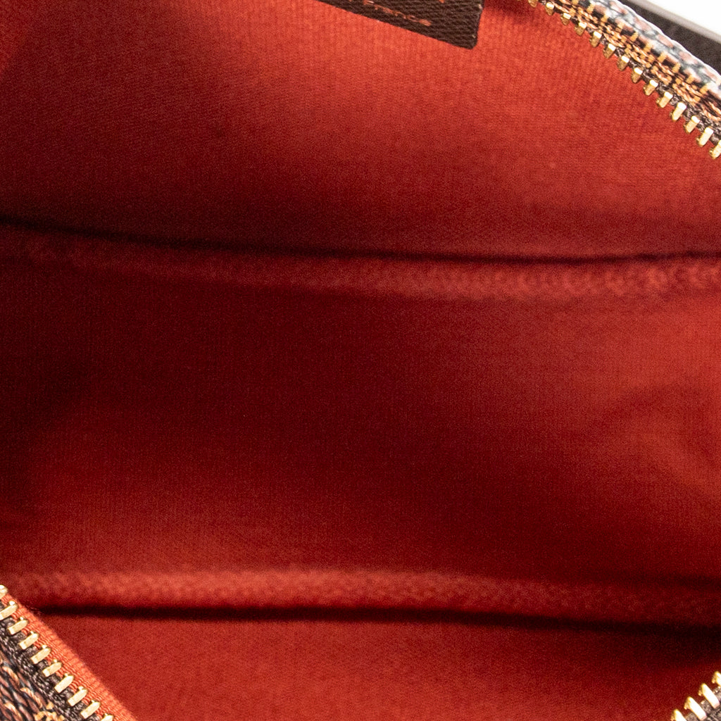 Pouch Trousse Make Up Pouch Brown Damier Ebene