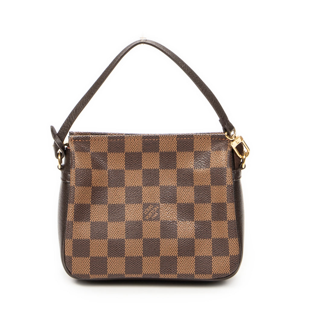Pouch Trousse Make Up Pouch Brown Damier Ebene