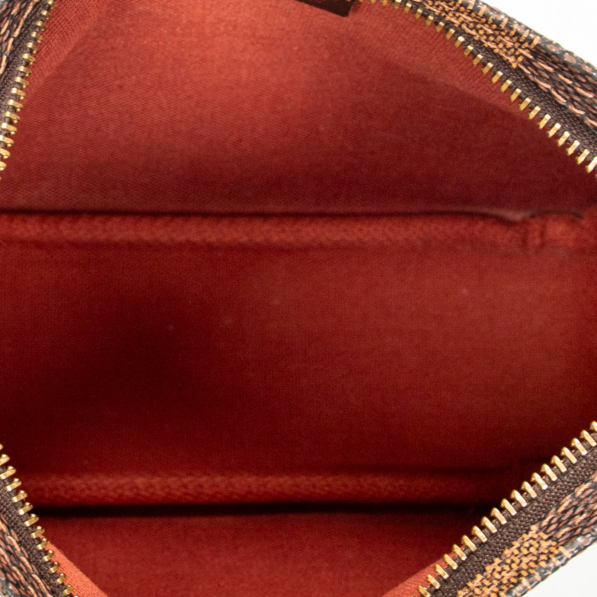 Pouch Trousse Make Up Pouch Brown Damier Ebene