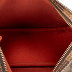 Bolsa Neceser Maquillaje Marrón Damier Ebene