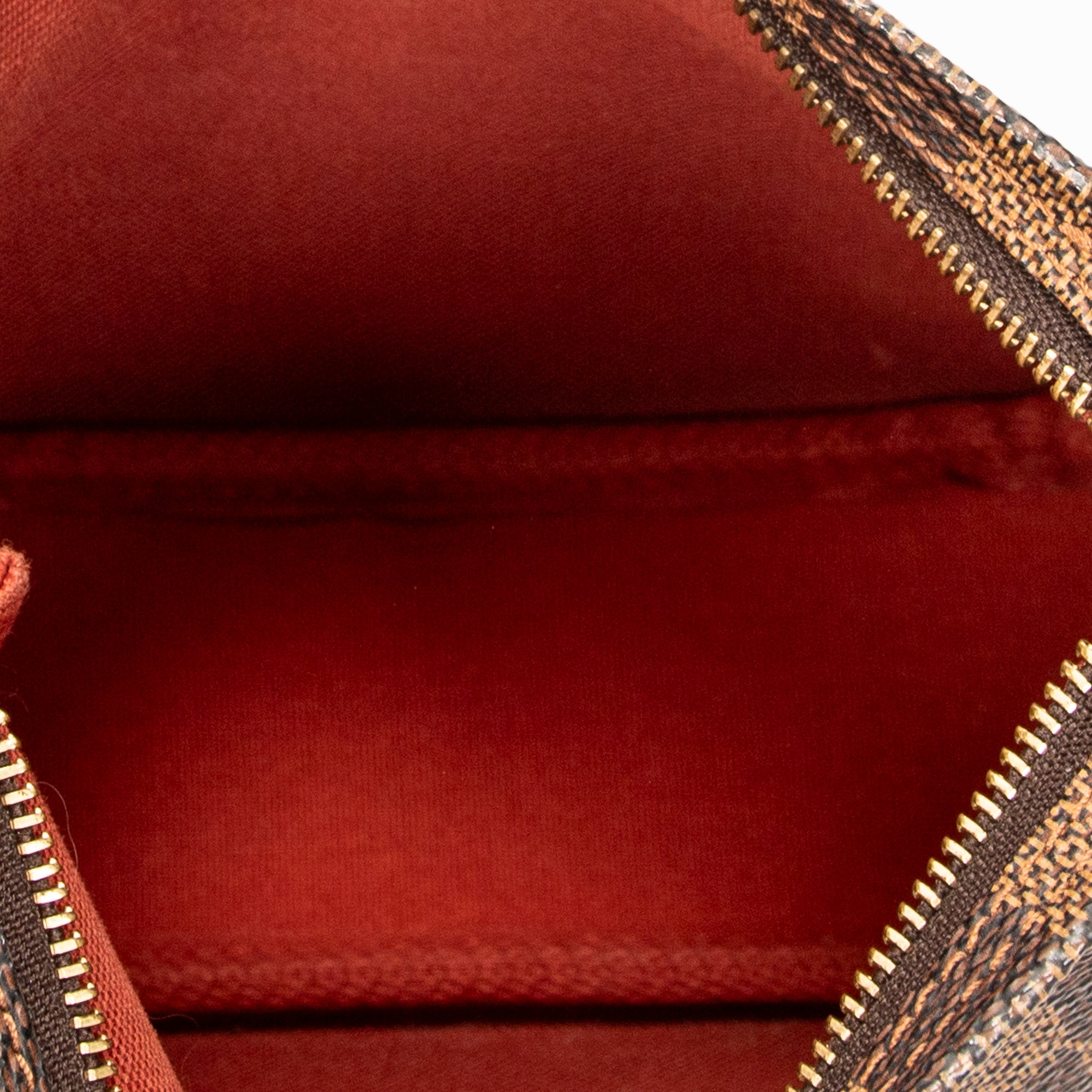 Bolsa Neceser Maquillaje Marrón Damier Ebene