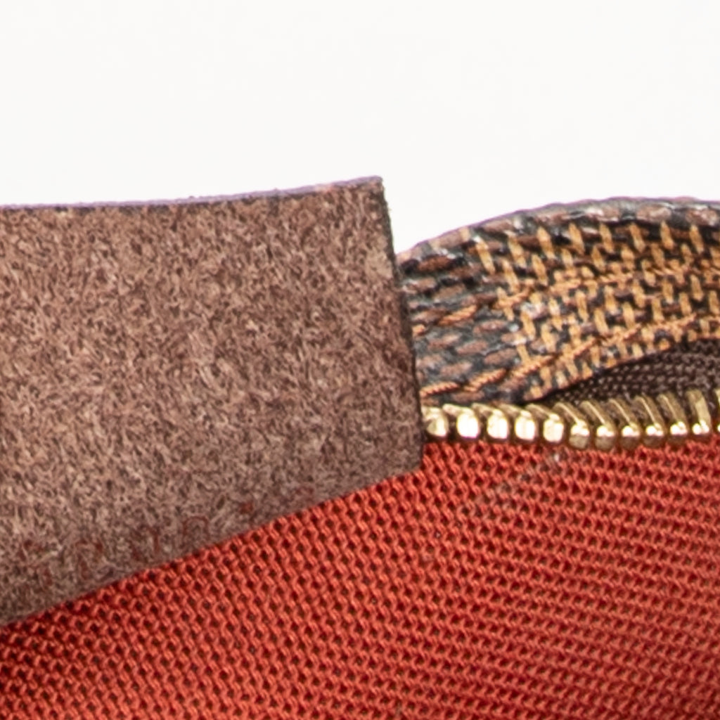 Bolsa Neceser Maquillaje Marrón Damier Ebene