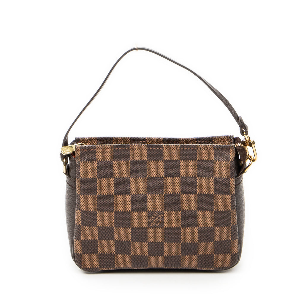 Pouch Trousse Make Up Pouch Brown Damier Ebene