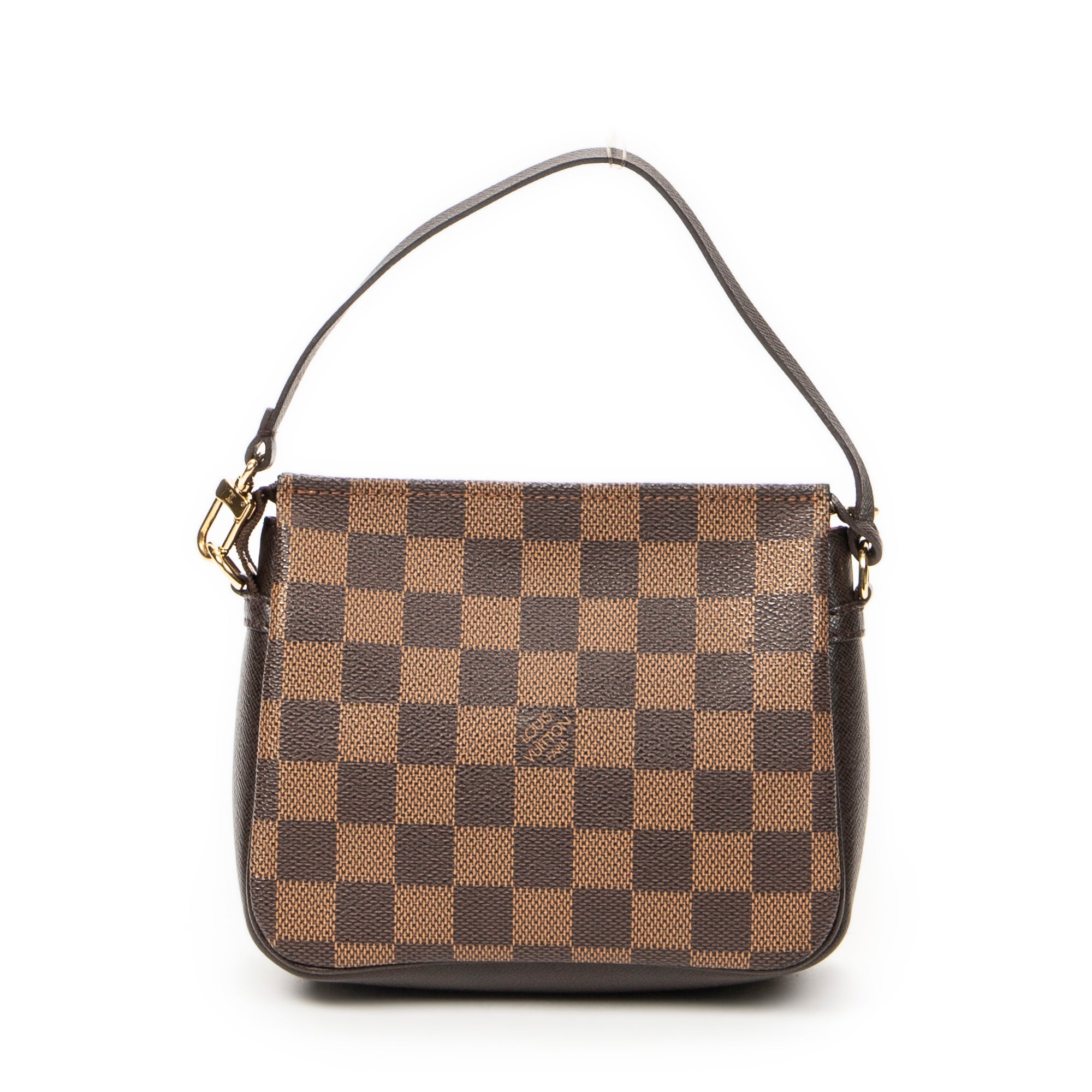 Pouch Trousse Make Up Pouch Brown Damier Ebene