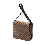 Bolso de Hombro Naviglio Marrón Damier Ebene
