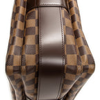 Bolso de Hombro Naviglio Marrón Damier Ebene