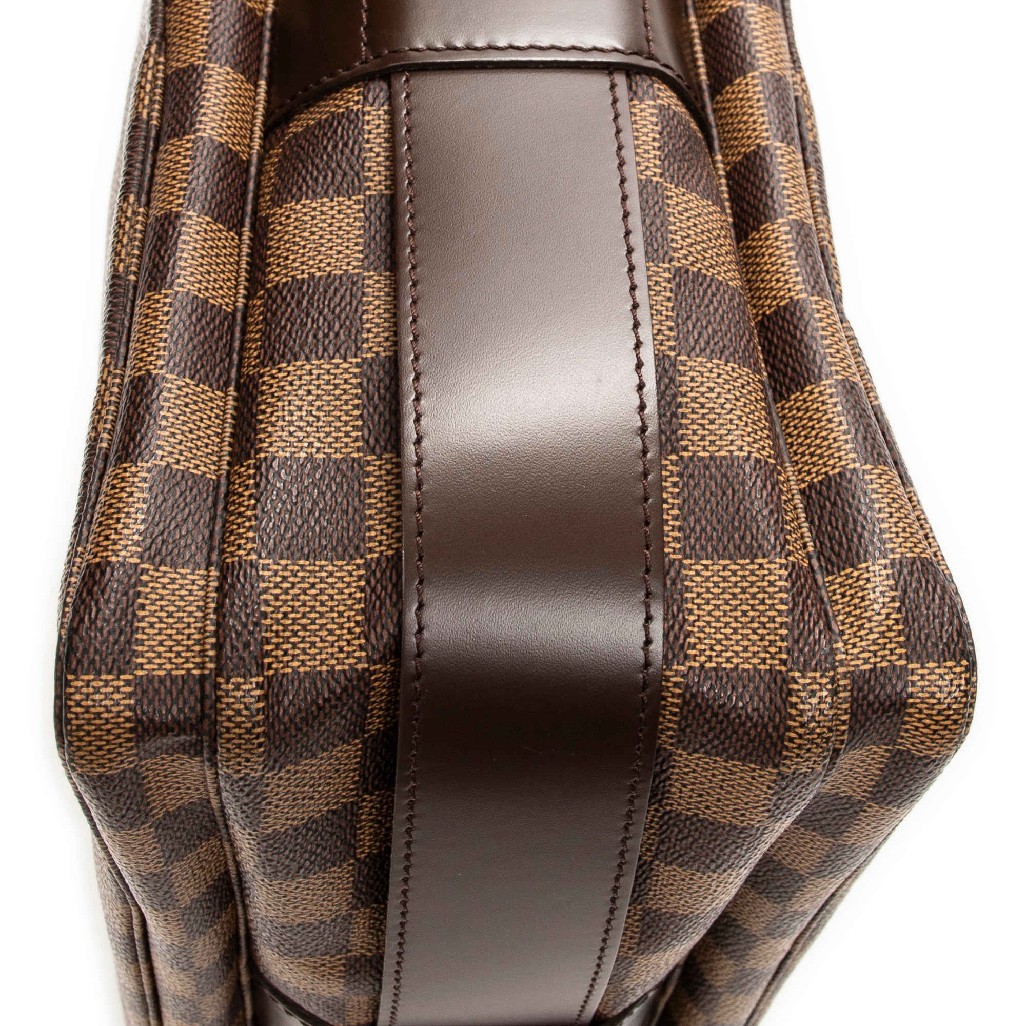 Bolso de Hombro Naviglio Marrón Damier Ebene