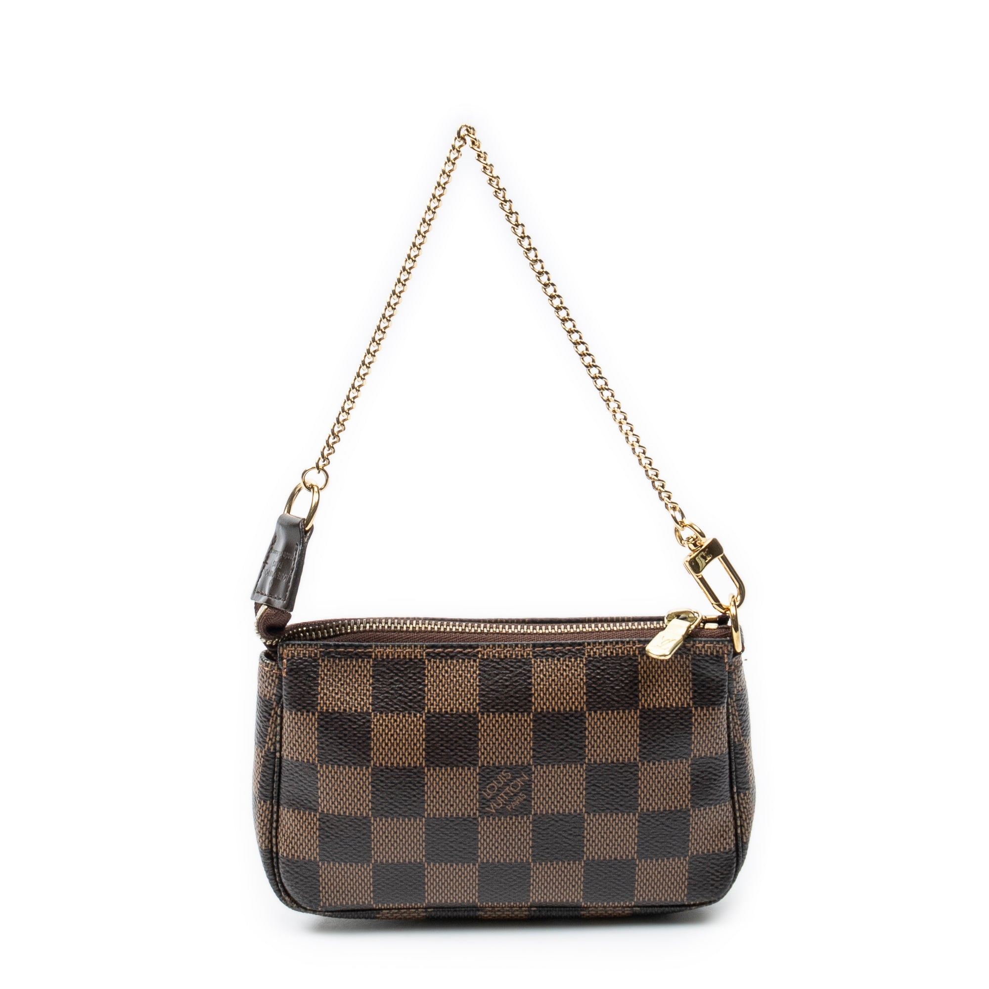 Pouch Mini Pochette Accessoires Brown Damier Ebene