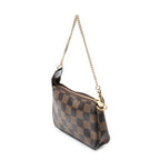 Pochette Mini Pochette Accessoires Damier Ébène Marron