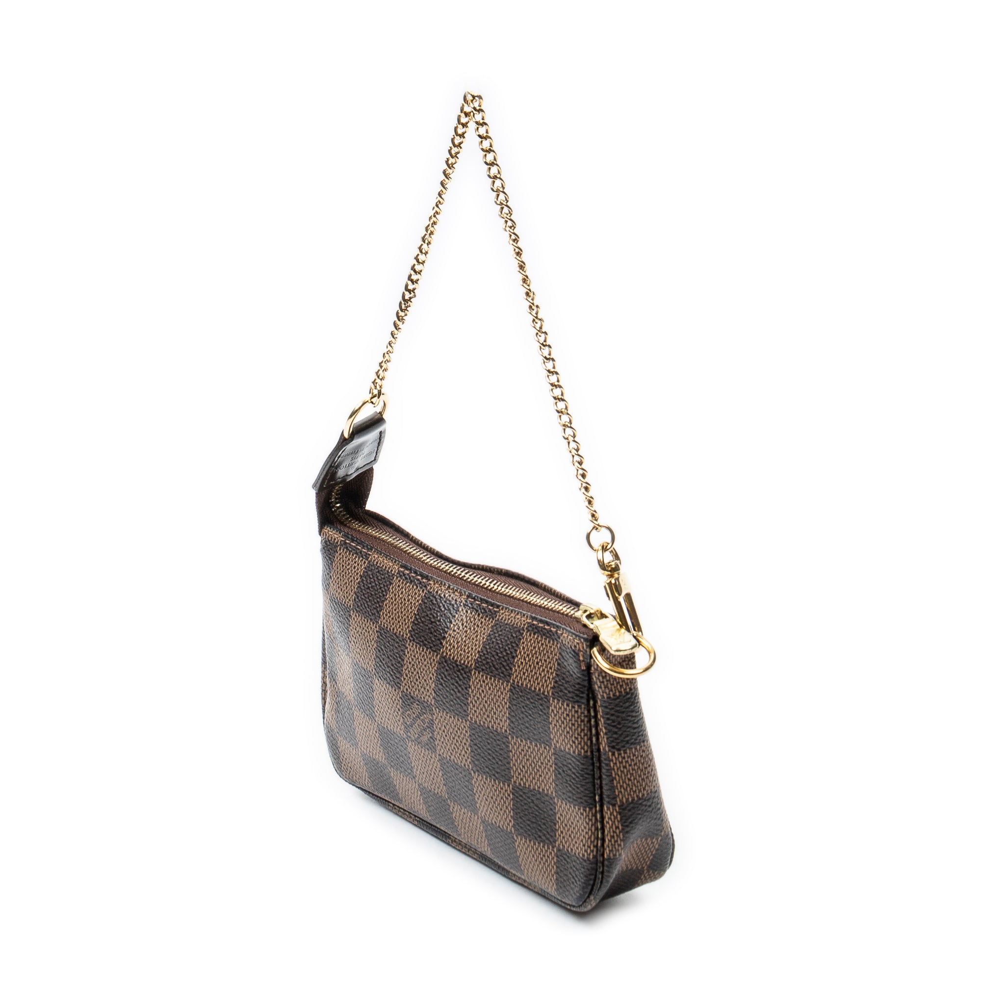 Pouch Mini Pochette Accessoires Brown Damier Ebene
