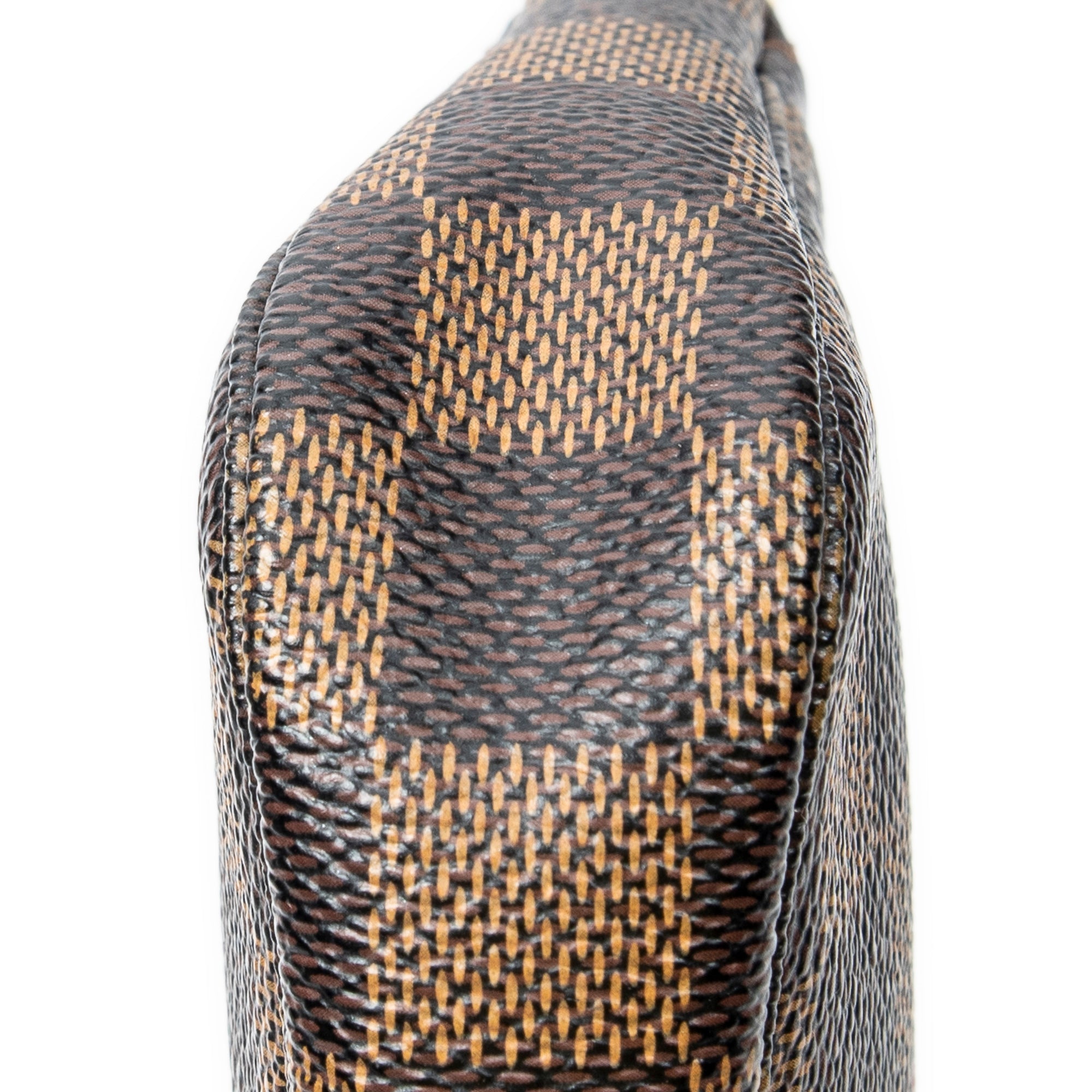 Minibolsa Pochette Accessoires Damier Ebene Complice Marrón