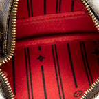 Minibolsa Pochette Accessoires Damier Ebene Complice Marrón