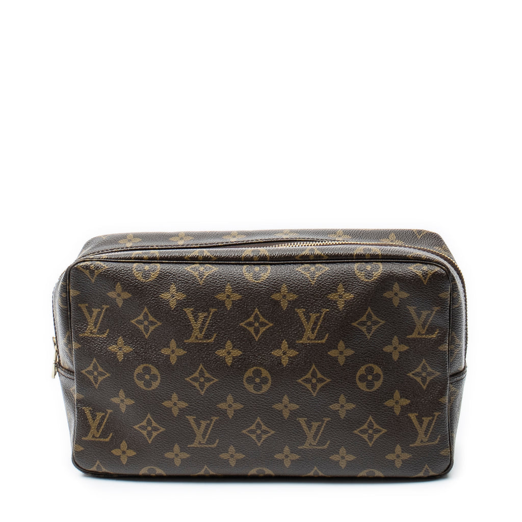Pouch Toiletry Pouch GM Brown Monogram Canvas