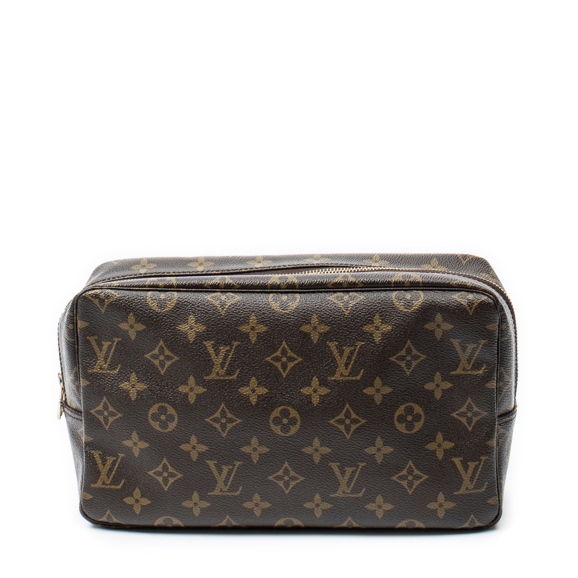 Pouch Toiletry Pouch GM Brown Monogram Canvas