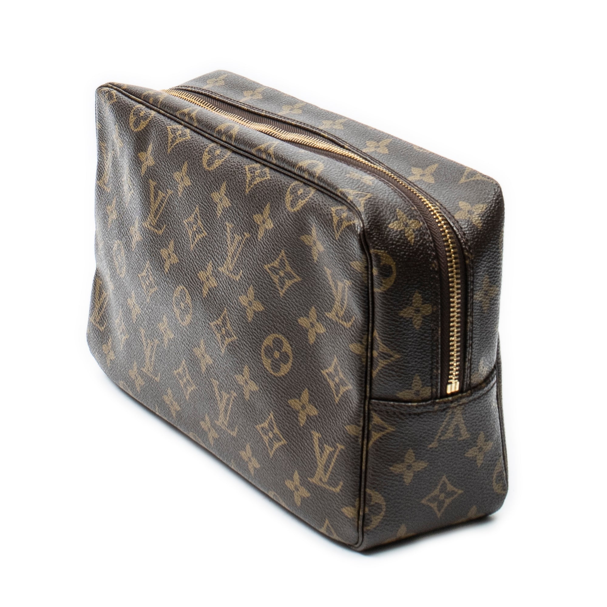 Pouch Toiletry Pouch GM Brown Monogram Canvas