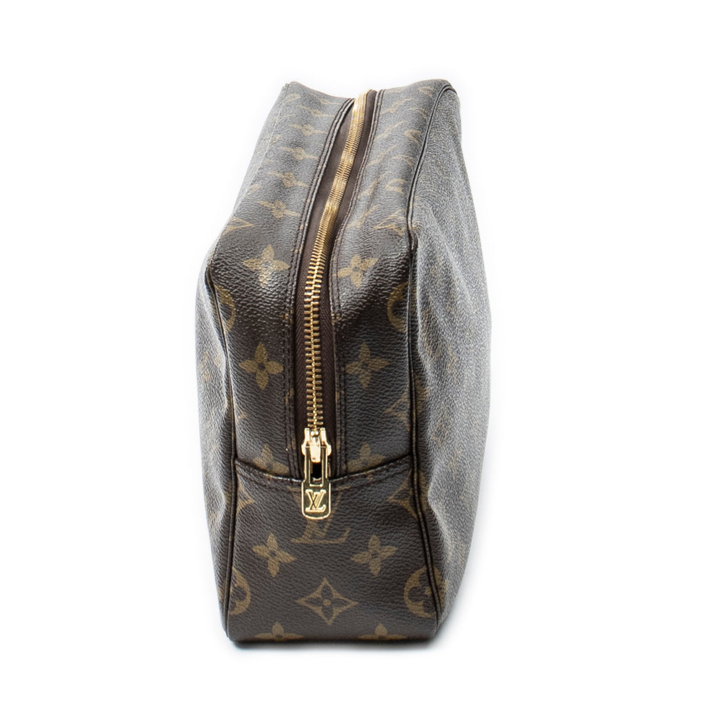 Pouch Toiletry Pouch GM Brown Monogram Canvas