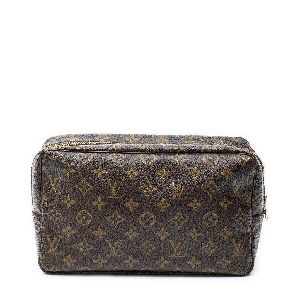 Pouch Toiletry Pouch GM Brown Monogram Canvas