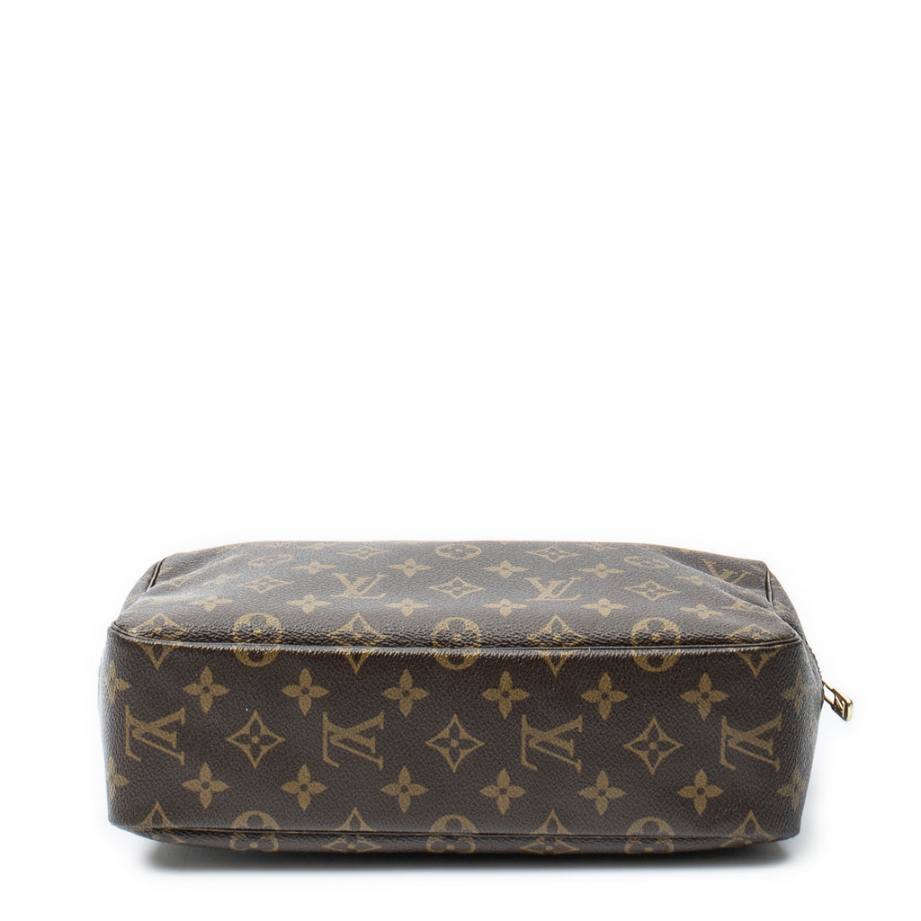 Pouch Toiletry Pouch GM Brown Monogram Canvas