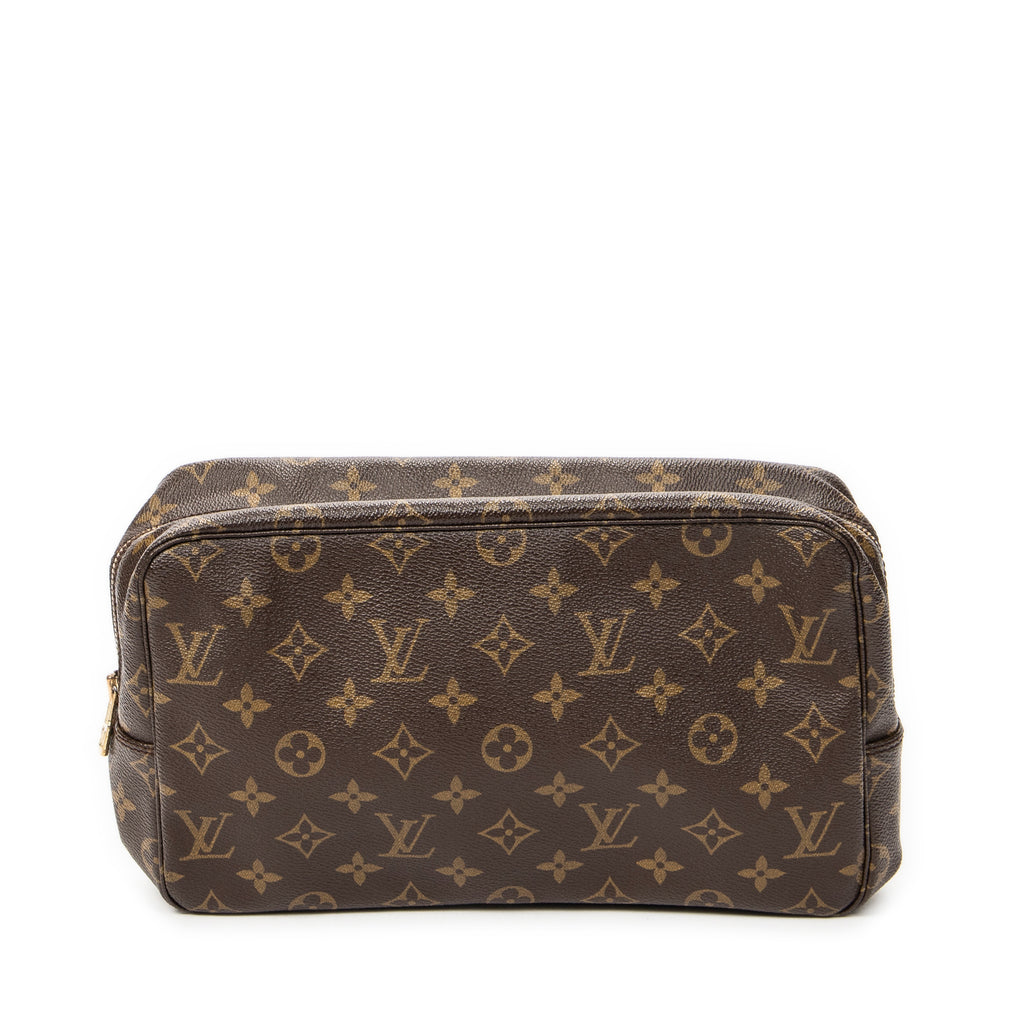 Pouch Toiletry Pouch GM Brown Monogram Canvas