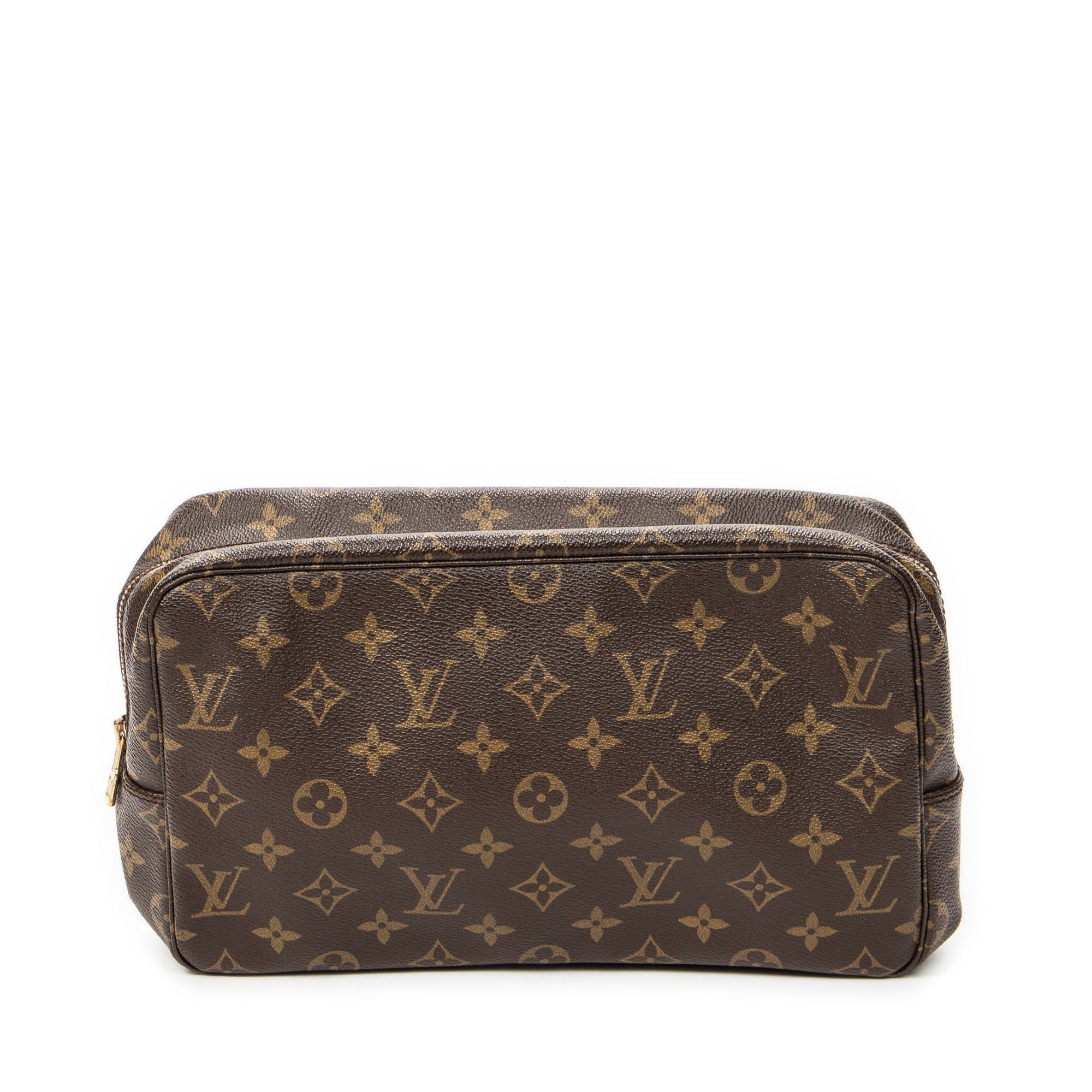 Pouch Toiletry Pouch GM Brown Monogram Canvas